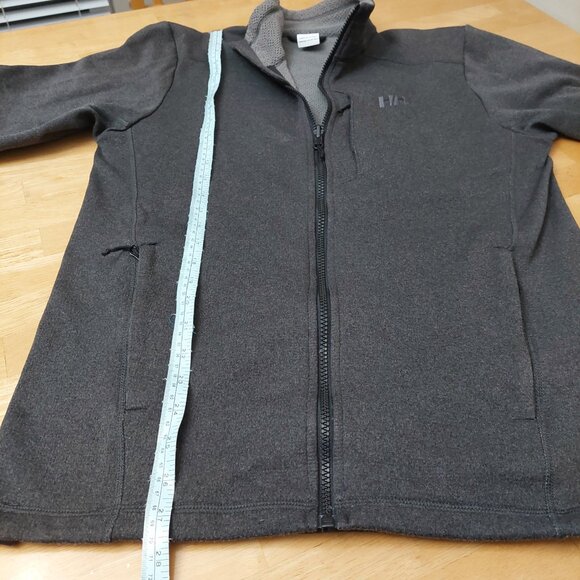 Helly Hansen Full Zip Men's Fleece Jacket Dark Grey Size Medium - Picture 13 of 13
